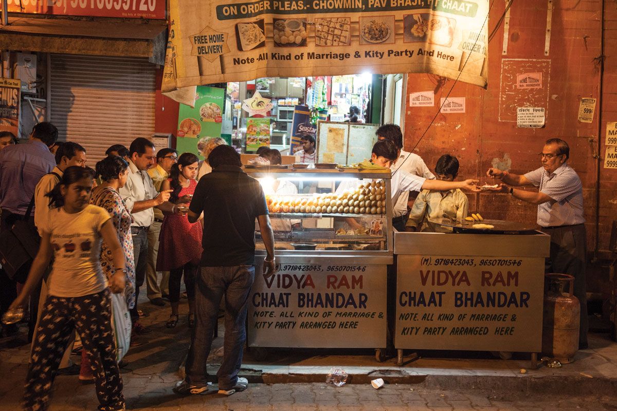Delhi Chaat Vendor